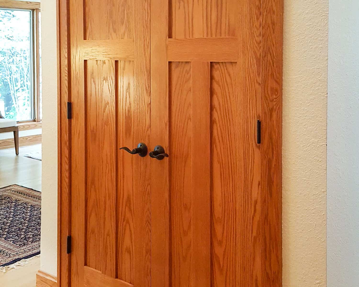 Lemel Homes New Construction - Craftsman - 2 door closet